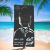 Полотенца Daft Punk Большие Микрофибровые Пляжные Полотенца Быстросохнущее Полотенце Песчаные Пляжные Полотенца Полотенце для Бассейна Для Путешествий Бассейн Йога