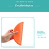 Durable Dog Flying Disc Tear Resistant Soft Rubber Pet Training Toy Perfect for Interactive Outdoor Games
