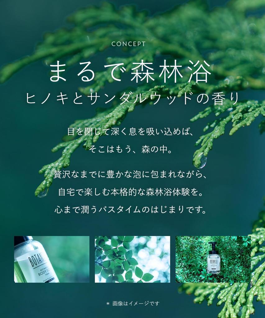 [Новая модель] BOTANIST Вспенивающее мыло для тела Увлажняющее