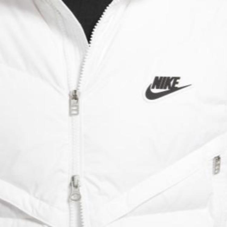 Nike Куртки Мужские Белые С капюшоном Умеренные Другое CU4409-100