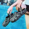 Mens Sandals Summer New Camo Garden Shoes Couple Rubber Clogs Slippers Beach Water Walking Sandals Male Big Szie Zapatos