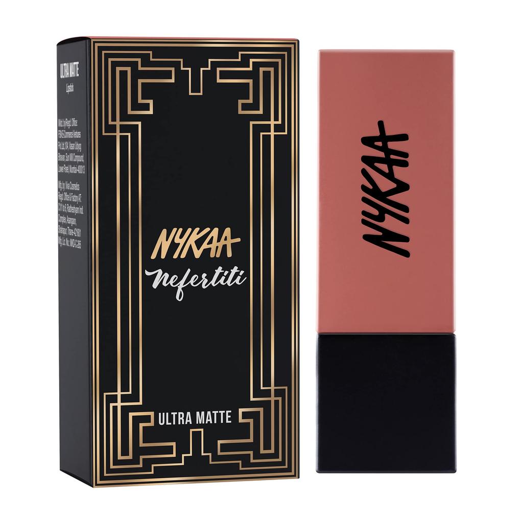 Губная помада Nykaa Ultra Matte, матовый финиш - Нефертити-02