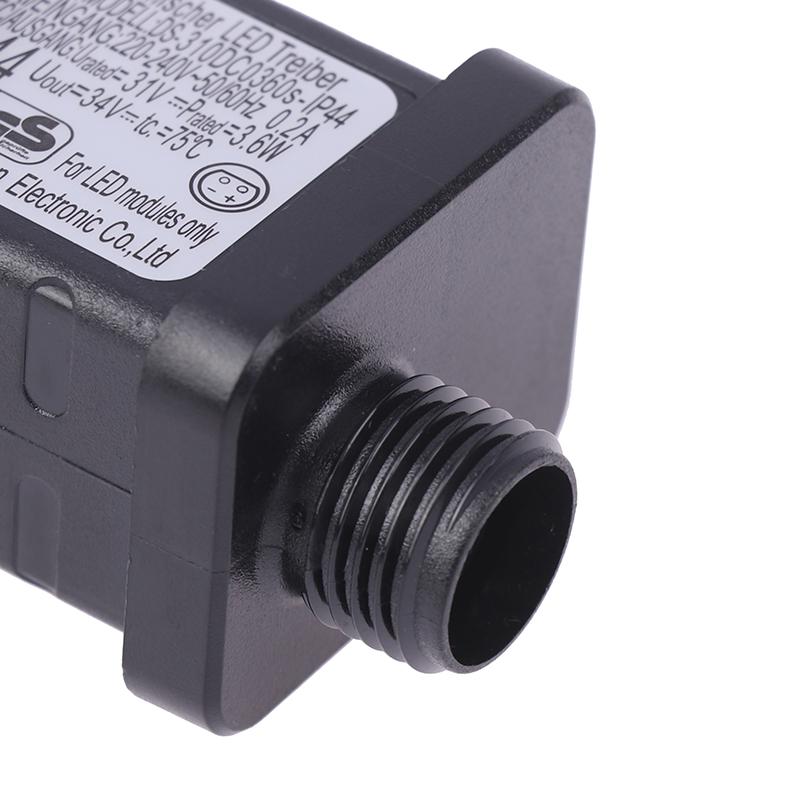 Адаптер питания Трансформаторные гирлянды 3,6 Вт 31 В Светодиодный таймер Адаптер питания Адаптер освещения Водонепроницаемая технология IP44