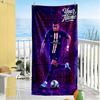 Mbappe Customize Your Name Beach Towel Soft Durable Quickdry For Beach Bathroom Outdoor Swimming Pool Camping Picnic Yoga Diving Vacation Accessories
