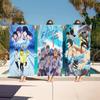Anime Free Iwatobi Swim Club Big Microfiber Beach Towels Quick Dry Towel Sand Beach Towels Pool Towel for Travel Swim Pool Yoga