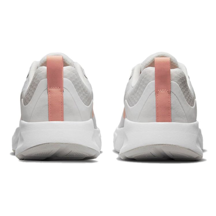 Nike Wearallday Удобные Повседневные Нескользящие Амортизирующие Детские Кроссовки с Низким Верхом Детские кроссовки Розовый Белый CJ3816-010