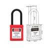 Industrial Safety Padlock LOTO Lockout Nylon Engineering Lock Personal Power Lockout 38mm Nylon Shackle Manufacturer 4