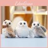 Cute Owl And Eagle Cartoon Plush Doll Pendant Keychain For Kids Gift And