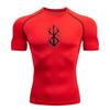 Anime Men's Compression Shirt Fitness Sport Running Tight Gym TShirts Athletic Workout Quick Dry Tops Tee Summer Top Y2k