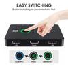 2-портовый USB/HDMI KVM-переключатель для совместного использования клавиатуры, мыши, принтера и монитора