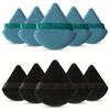 10 Pieces Powder Puffs Triangle Cosmetic Powder Puff Reusable Powder Sponge Makeup Foundation Sponge For Face Powder Makeup Tool
