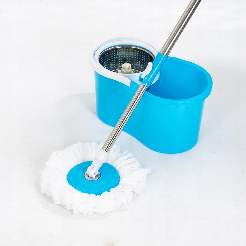 Magic Spin Mop + 2 Cartridges, Squeezer Bucket