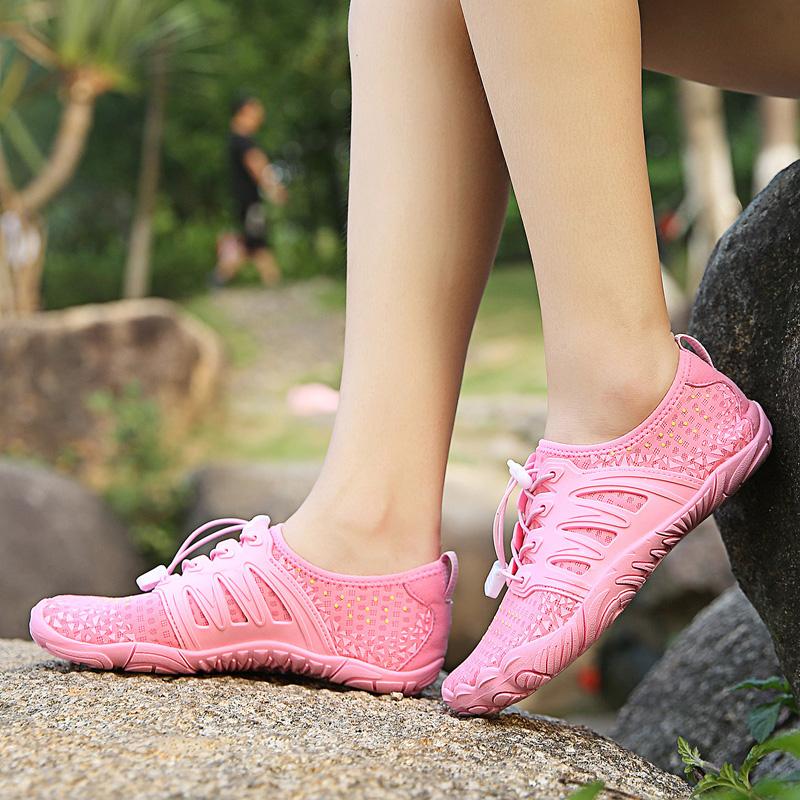 Обувь Aqua Женская обувь босиком Пляжная обувь Обувь для верховой езды Дышащая спортивная обувь Быстросохнущая обувь для занятий речным и морским спортом Hiki