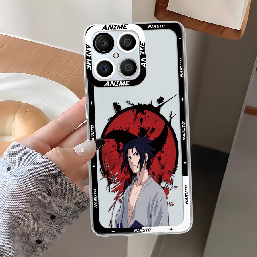 Cool Uchiha Sasuke Clear Phone Cover Case for Honor X8b X9b X9a 90 Lite X8 X8a X7b