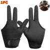 Black Heat Resistant Gloves 3 Finger Protection Mittens New Curling Wand Glove