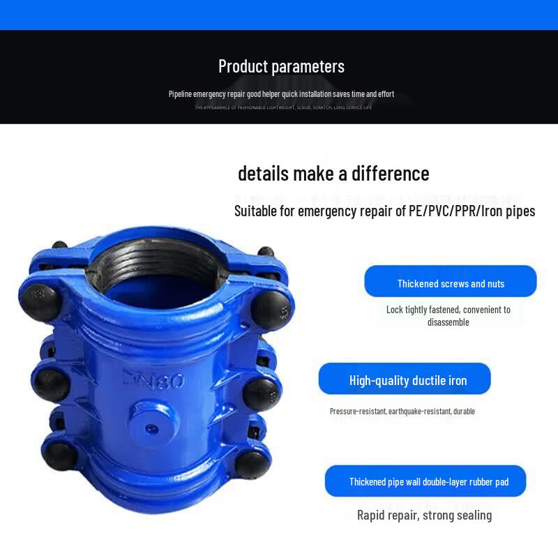 Ductile Iron Pipe Repair Clamp