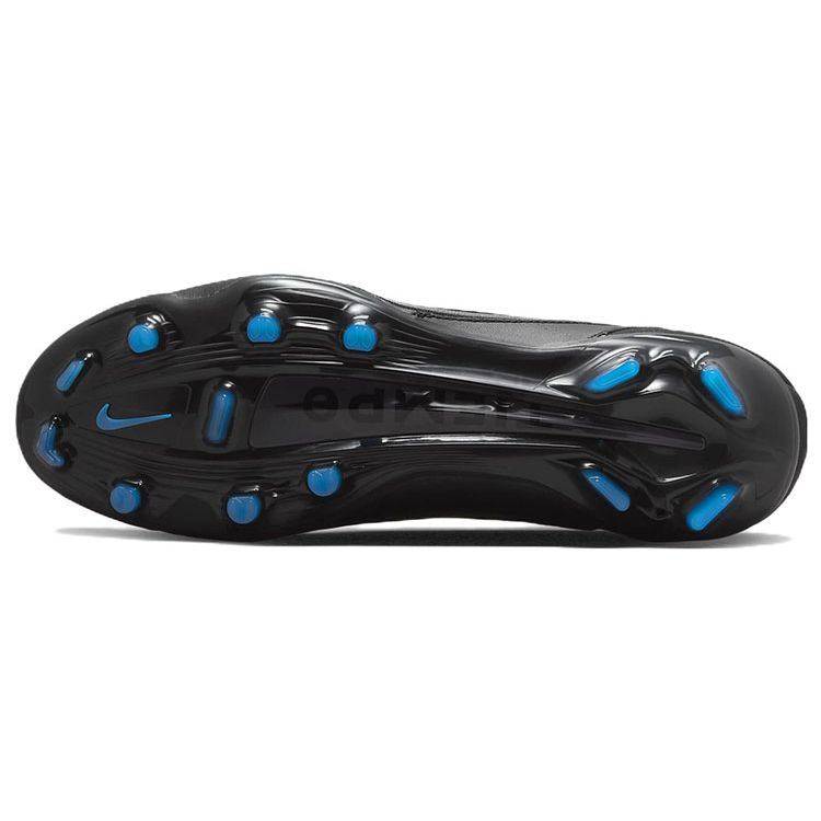Nike Tiempo Legend 9 Elite FG Black Men Sneakers Dark-Smoke-Grey Light-Photo-Blue CZ8482-001