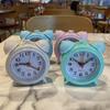Simple travel small alarm clock small cute office bedroom living room small desk clock