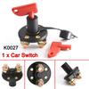 AD 12V Изолятор-отключатель основной клеммы аккумулятора Автомобильный выключатель питания для модифицированного автомобиля Выключатель питания аккумулятора автомобиля для грузовика