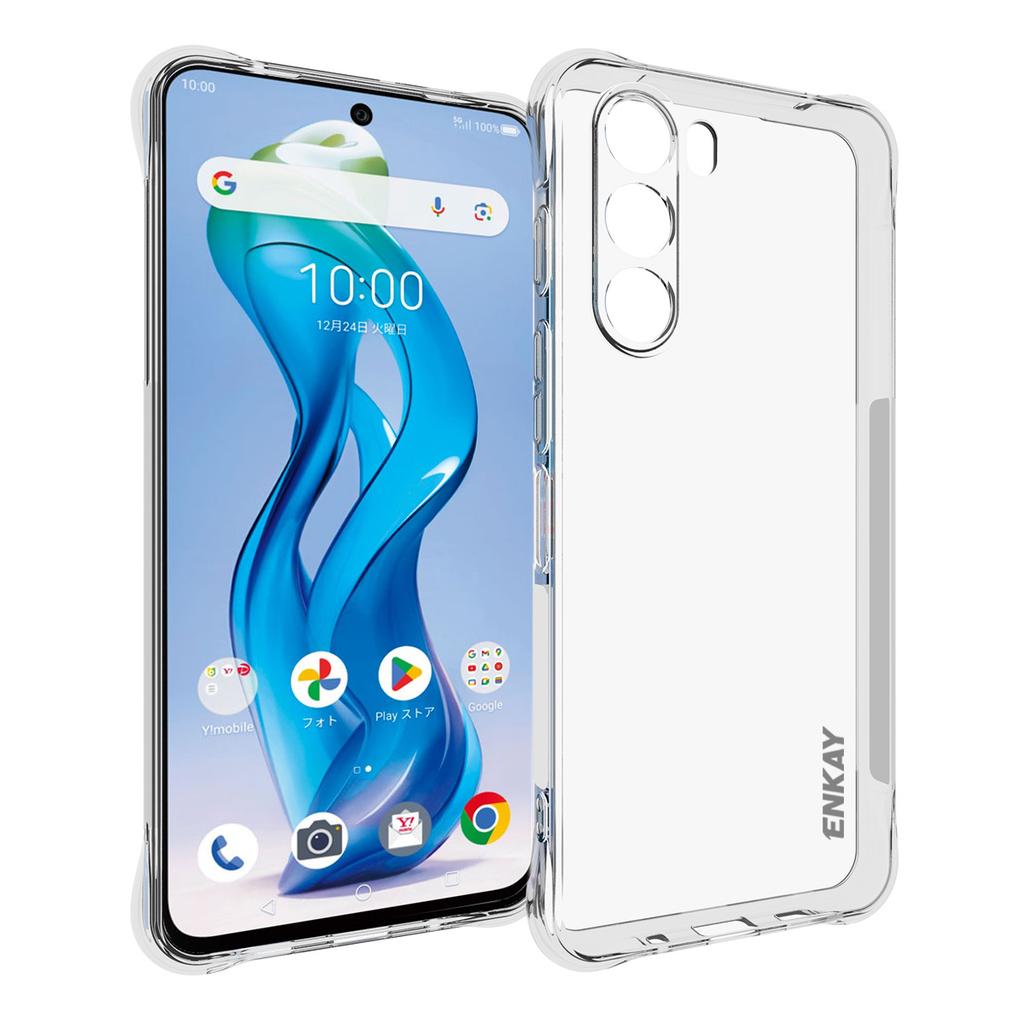 For ZTE Nubia S 5G Clear Phone Case ENKAY HAT PRINCE Shockproof Anti-slip TPU Cover