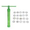 Sugar Paste Extruder Stainless Steel Pottery Clay Extruders Rotating Cake Fondant Decorating Tool