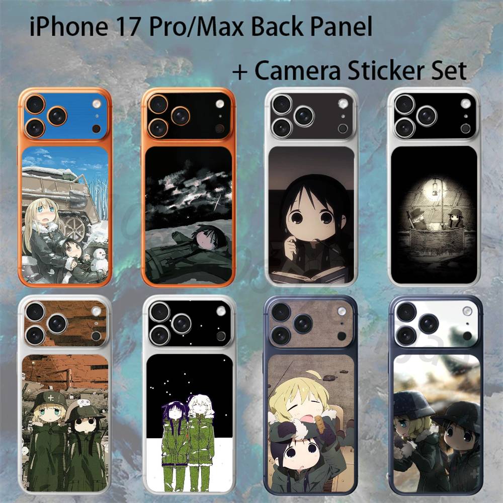G-Girls Last Tour Tinplate Enamel For iPhone 17pro/proMax Full body Back Cover Decal Skin Colorful Rear Protective Sticker Film
