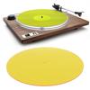 Turntable Mat, Acrylic Turntable Platter Mat, Precision-machined Record Player Mat Fits Standard 12-inch Platters, Professionally Tuned for Improved S