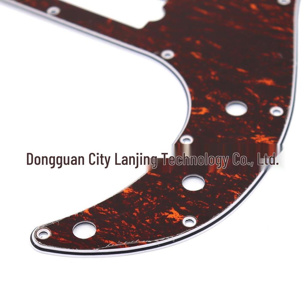 PB Bass Pickguard 13-Hole Front Cover Plate for Electric Bass - Protective Instrument Accessory