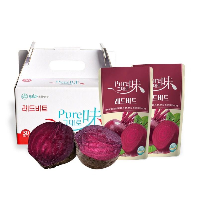 Pure Measu NFC Juiced 100% Jeju Red Beet Juice, 100ml, 60 Pieces