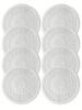 8 Packs Replacement Steam Mop Pads for Shark S7020 S7000 S7001 S7201 Steam & Scrub All-in-One Scrubbing Mop Accessory Parts