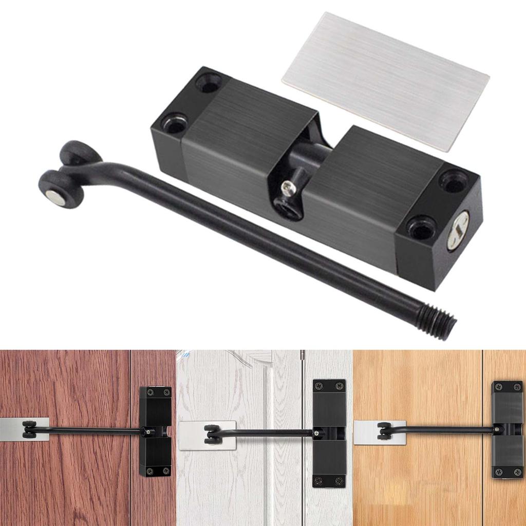 Metal Door Closer Stainless Steel Automatic Spring Door Closing Device Can Adjust The Door Closing Device Furniture Accessories