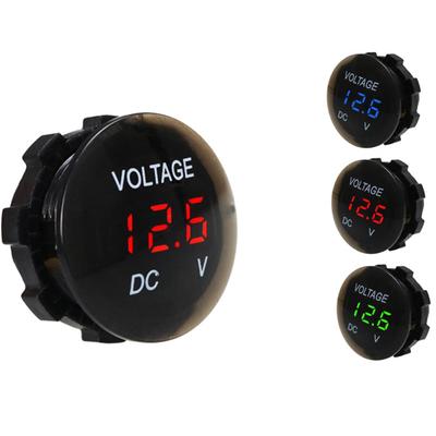 DC 12V-24V цифровой панельный вольтметр измеритель напряжения тестер светодиодный дисплей для автомобиля авто мотоцикла лодки квадроцикла грузовика аксессуары для ремонта