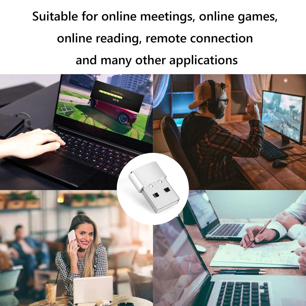 Мини-двигатель для мыши, джигглер, USB, Plug and Play, автоматическое перемещение курсора, индикатор активности, корпус из алюминиевого сплава для компьютера