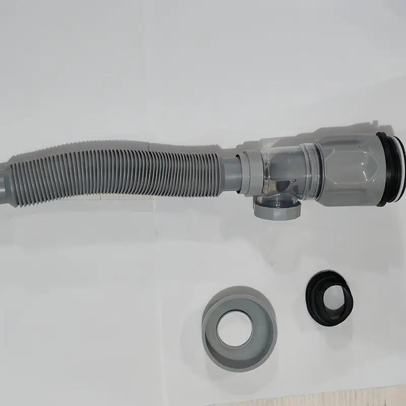 Комплект для слива раковины в ванной комнате, металлическая сливная труба P-Rap для раковины с эластичной и расширяемой конструкцией для сливных отверстий 1-1/4 дюйма и 1-1/2 дюйма, предотвращение запаха