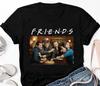 Friends Supernatural Sam And Dean TV Series T-shirt, Size S-4XL