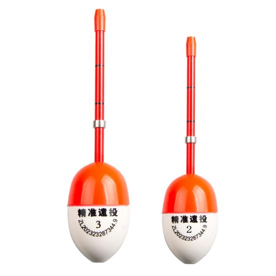 Электронный поплавок для дальнего заброса, легкий, хорошо заметный, плавучий поплавок-шар, поплавок-бомбардировщик с длинным хвостом, для рыбалки в соленой и пресноводной воде