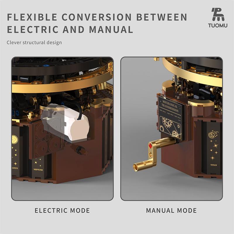 Электрическая модель солнечной системы Конструктор Оборудование для обучения исследованию космоса Сборная игрушка вращающийся подарок для ребенка, студента