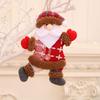Cross-Border Small Santa Christmas Ornaments - Tree Accessories and Cloth Art Gifts