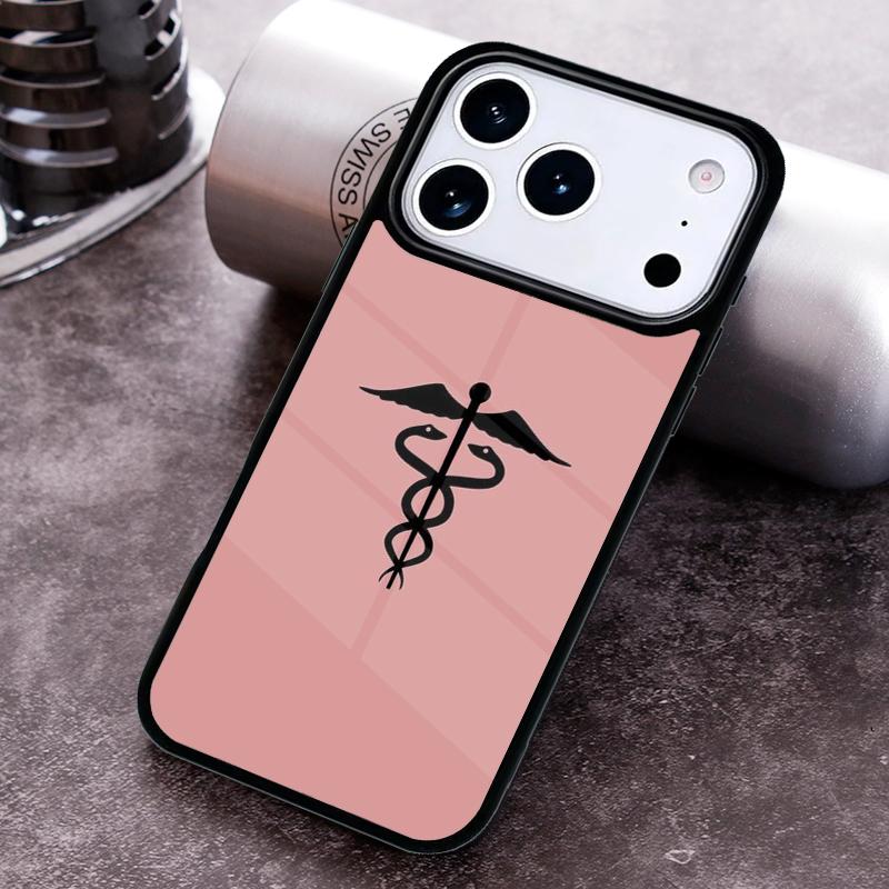 Медицинский чехол для телефона Медсестра для iPhone 17 16 15 Pro Max Air 14 13 12 11 Plus Ударопрочный Capa Cover