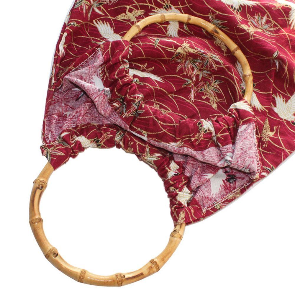 Аксессуары Подарочная коробка Ручка Съемные бамбуковые ручки для сумки Ручка для сумки Ремешок для наплечной сумки