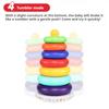Stacking Music Children's Educational Rainbow Tower Ring 0-1 Year Old Infant Early Education Six Seven Eight Nine Months 10 Baby Toys