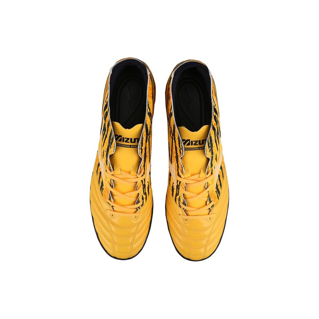 Mizuno Pro 3 Pro AS Круглый носок на шнуровке AG (Резиновые короткие шипы) Искусственный газон Прочные Дышащие Амортизирующие Нескользящие Футбольные бутсы P1GD228401