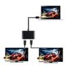 USB C на двойной HDMI-совместимый ХАБ 4K HD Док-станция Двухэкранный Type C Док-станция для Ноутбука ПК Компьютера для Мобильного Телефона