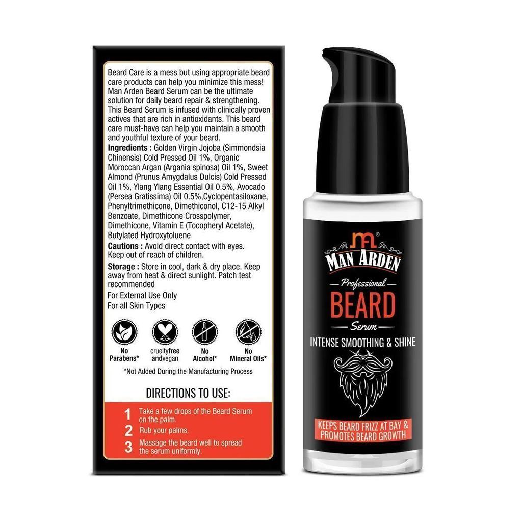 Профессиональная сыворотка для бороды (30 мл), Professional Beard Serum, Man Arden