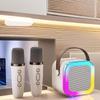Портативный Bluetooth-микрофон K12 и универсальный KTV-динамик: Высококачественная мини-колонка для дома, улицы и семейного использования