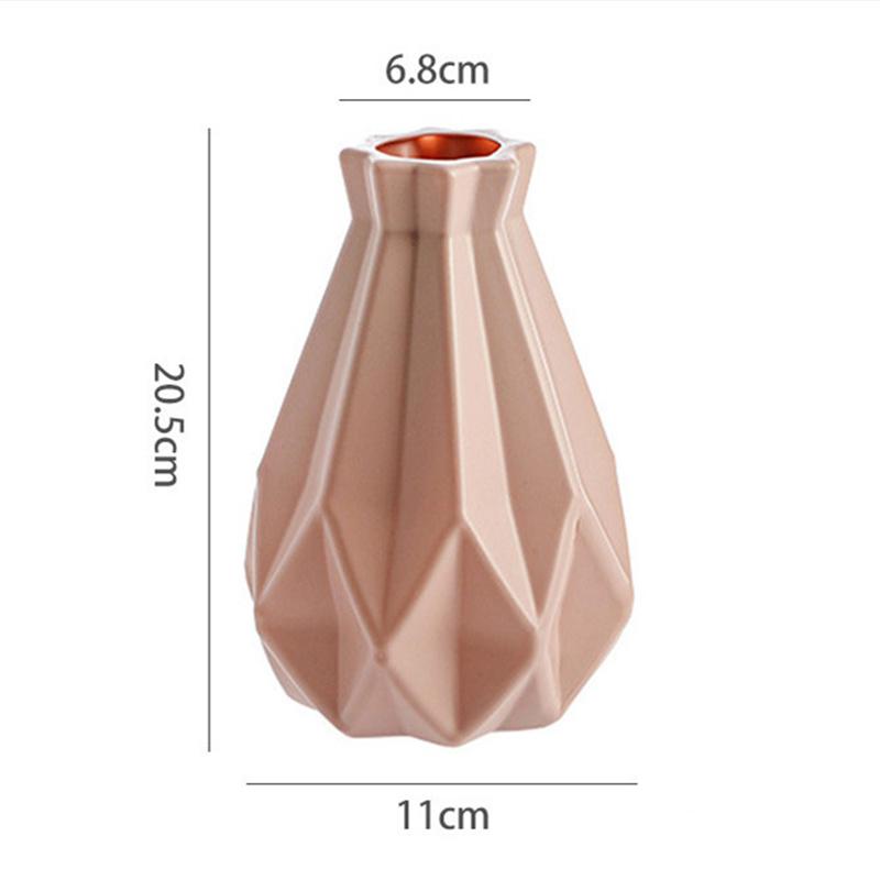 Корзина Белый Декор Цветочная Композиция Орнамент Домашняя Ваза Современный Цветочный Горшок Гостиная Розовый Северный Синий Пластик