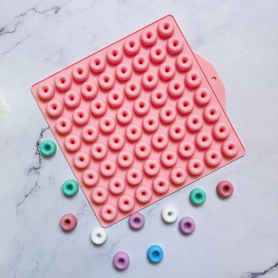 1 шт. 64 полости мини-пончики силиконовые формы DIY шоколадные конфеты форма для кексов желе жевательные твердые конфеты форма для выпечки
