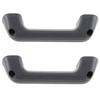 1Pair Interior Armrest Door Pull Handle Gray For Nissan Hardbody D21 D22 1986-1997 / Datsun 720 Inner Door Grab Pull 80940-15G00