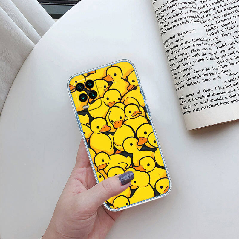 MH52 Мультяшный чехол-утка для Motorola G34 G32 G31 G14 G15 G84 G62 E32 G24 G72 G71 G73 G85 G200 G60 G52 G51 G50 G42 G41 G32 G30