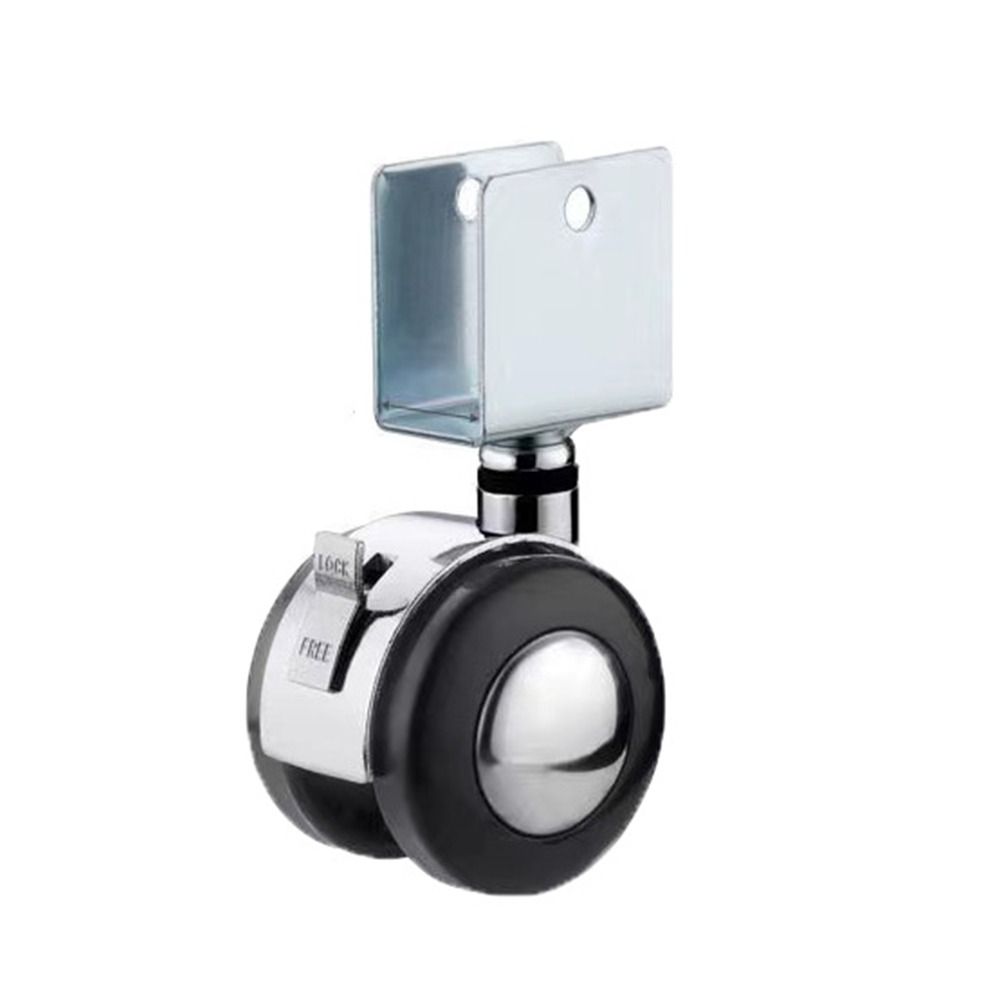 Мягкие резиновые поворотные ролики универсальные универсальные колеса мебельные ролики колеса для детской тележки